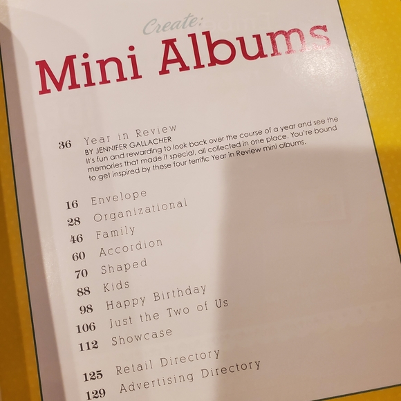 Create Mini Albums Scrapbook Collection - Picture 8 of 16